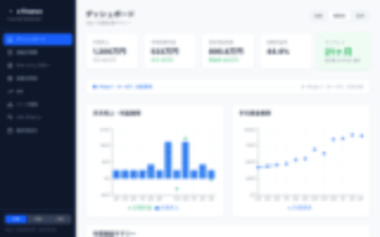 中小企業向け BIダッシュボード